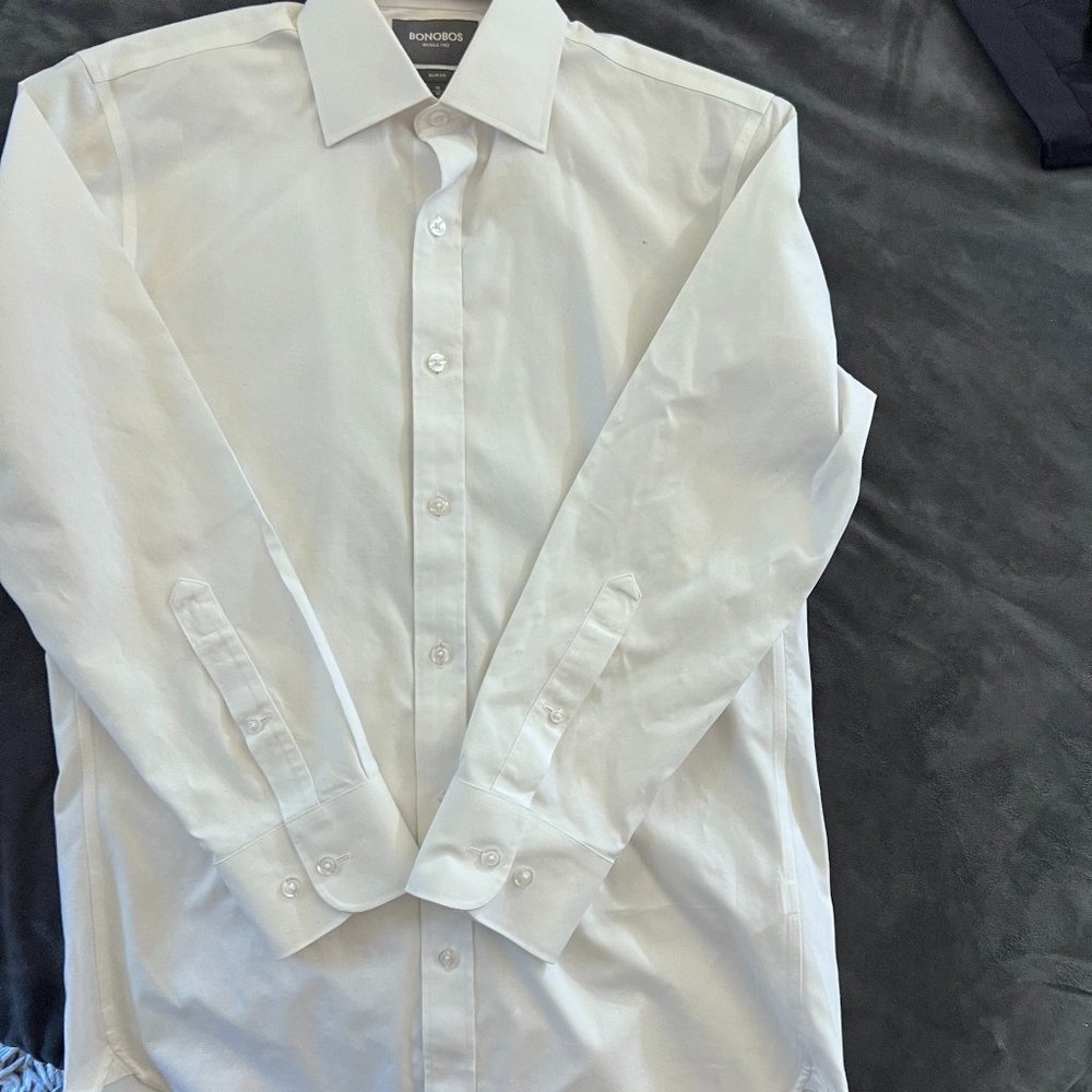 Bonobos dress shirt (formerly wrinkle free, now desk to dinner)